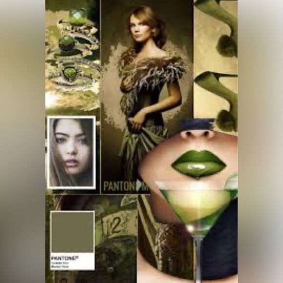 Pants - Color of the year Martini olive green style inspiration